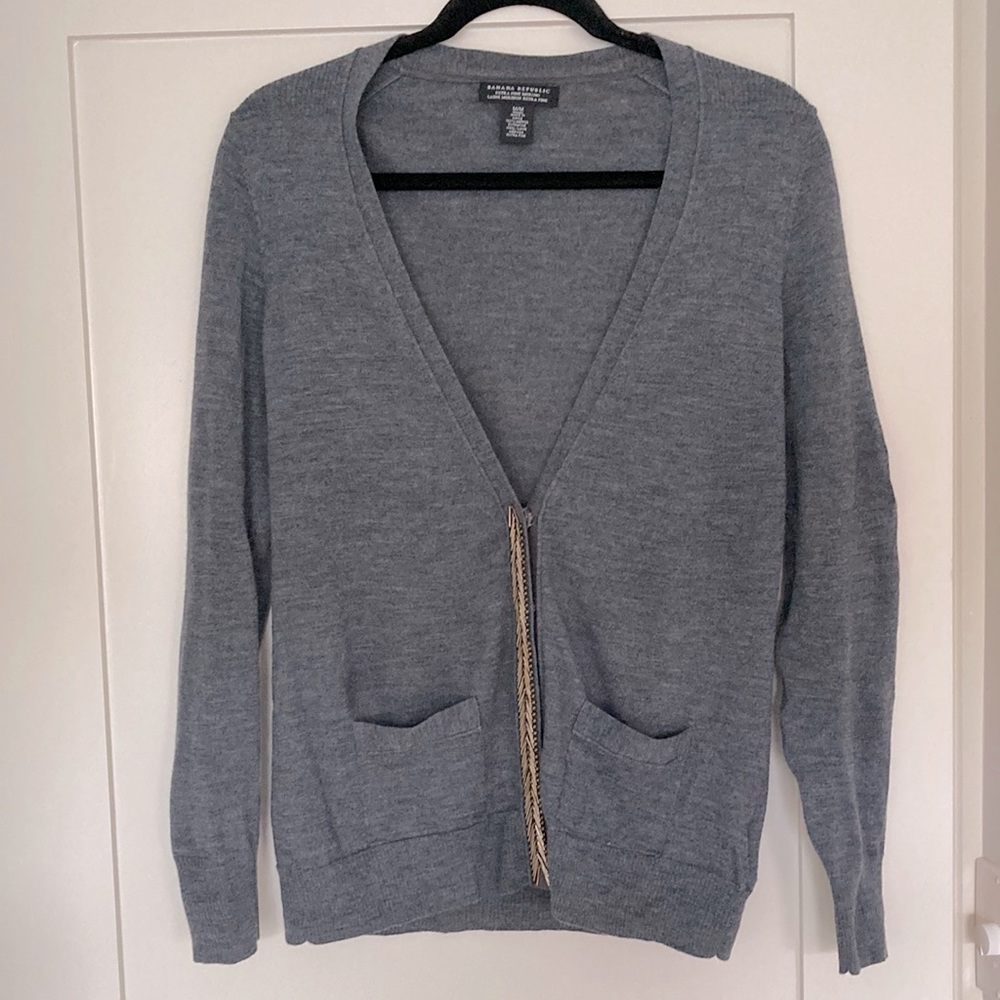 Banana Republic merino wool cardigan (US M)